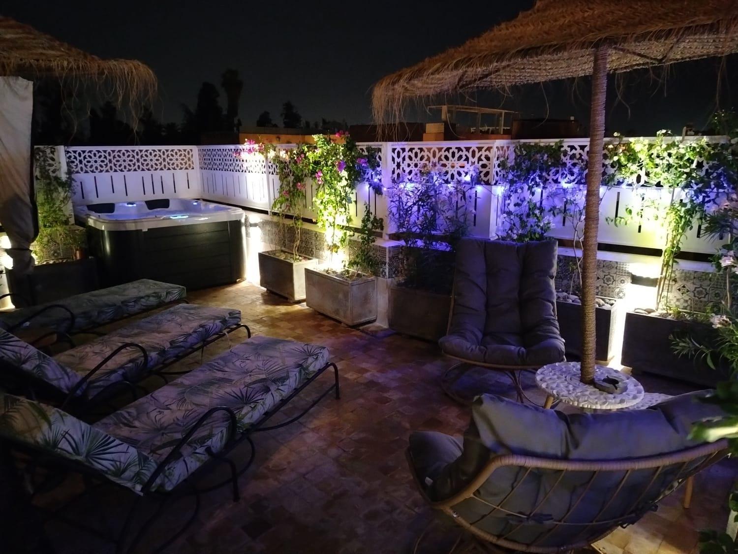 Riad & Spa Sous Le Soleil Chez Jerome Et Pamela Ch Zen مراكش المظهر الخارجي الصورة